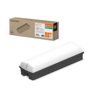 Ledvance - Plafond-/wandarmatuur - BLKH COMP RC V 8W CPS IP65 BK 4099854290480 17836700