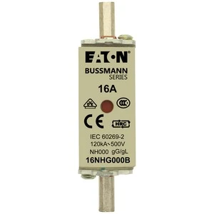 Eaton - Smeltpatroon (mes) - NH FUSE 16AMP 500V SIZE 000 GG MGL 16NHG000B 178888