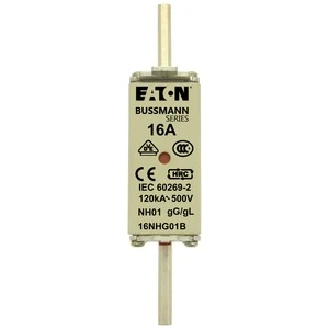 Eaton - Smeltpatroon (mes) - NH FUSE 16A 500V GG/GL SIZE 01 16NHG01B 178894