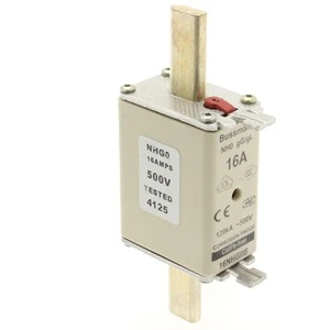 Eaton - Smeltpatroon (mes) - NH FUSE 16A 500V GG/GL SIZE 0 16NHG0B 178899