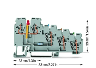 Wago - Sensor/actorrijgklem - 270-570/281-434 270-570/281-434 17897006