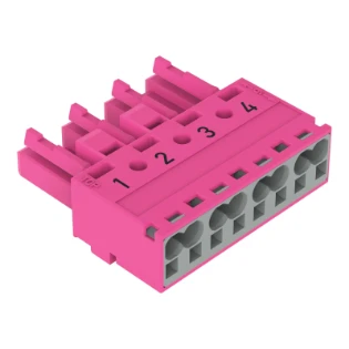 Wago - Connector voor insteekbare gebouwinstallatie - 770-284 770-284 17897202