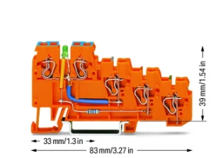 Wago - Sensor/actorrijgklem - 270-574/281-483 270-574/281-483 17898059