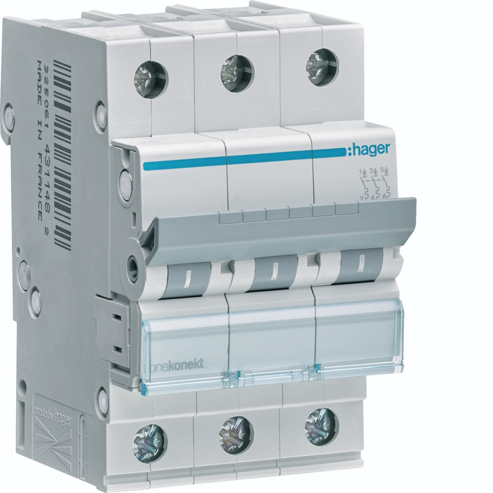 Hager Installatieautomaat MCN316E MCN316E 17924779