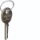 Hager - Sleutel voor kast/lessenaar - SK001 SK001 17927950