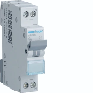 Hager - Installatieautomaat - MJN506 MJN506 17928347