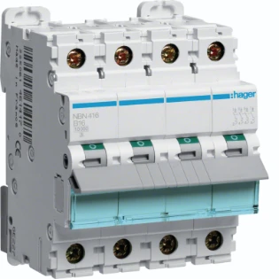 Hager - Installatieautomaat - NBN416 NBN416 17928704