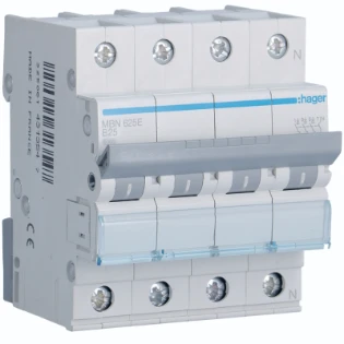 Hager - Installatieautomaat - MBN625E MBN625E 17928737
