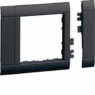 Hager - Afdekplaat installatiecomponenten wandgoot - GR0800A9011 GR0800A9011 17928934