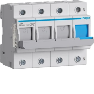 Hager - D0-zekering patroonlastscheider - L76M L76M 17930200