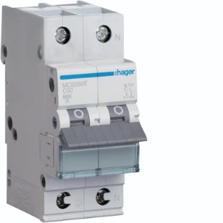 Hager - Installatieautomaat - MCS550E MCS550E 17934355