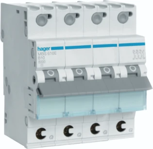 Hager - Installatieautomaat - MBS610E MBS610E 17935095