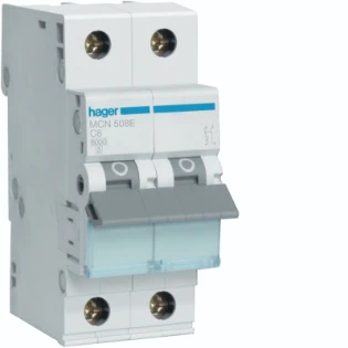 Hager - Installatieautomaat - MCN508E MCN508E 17935872