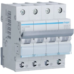 Hager - Installatieautomaat - MCS632E MCS632E 17939370