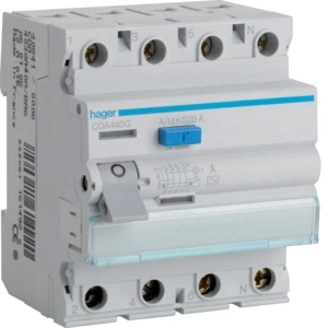 Hager - Aardlekschakelaar - CDA440G CDA440G 17939971