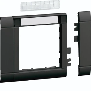 Hager - Afdekplaat installatiecomponenten wandgoot - GR0802A9011 GR0802A9011 17940015