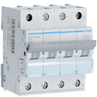 Hager - Installatieautomaat - MCN620E MCN620E 17940957