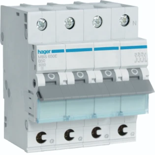 Hager - Installatieautomaat - MBS650E MBS650E 17941885