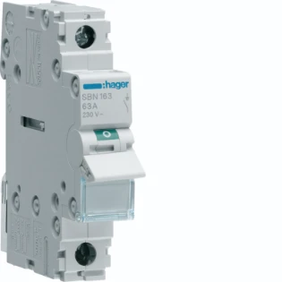 Hager - Inbouwschakelaar modulair - SBN163 SBN163 17942374