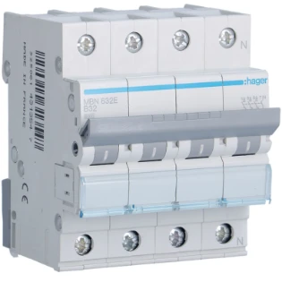 Hager - Installatieautomaat - MBN632E MBN632E 17943220