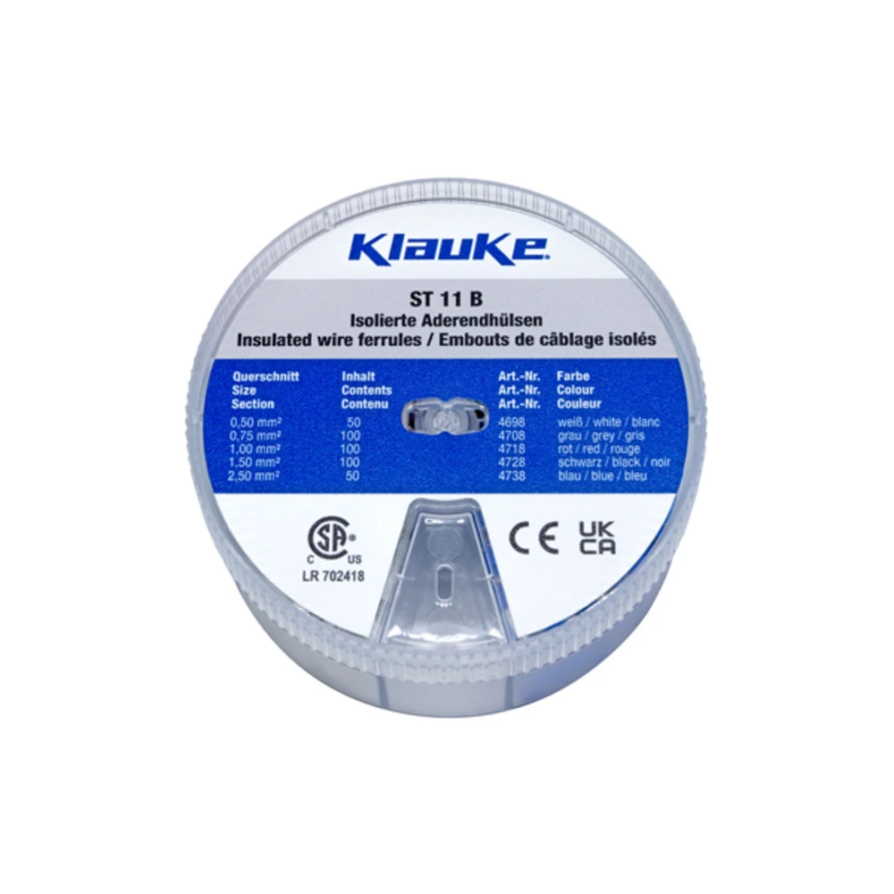 Klauke Assortimentdoos verbindingsmaterialen ST11B 900074211 17968432