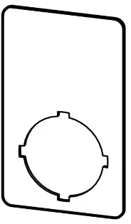 Eaton - Tekstschild voor drukknop/signaallamp - M22-XZK-NL99 216475 17980249
