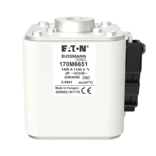 Eaton - HRC zekering - FUSE 1400A 1100V 3GKN/90 AR 170M6651 17990172