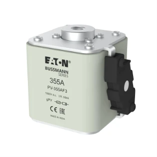 Eaton - HRC zekering - FUSE 355A, 1000V DC SIZE 3 FLUSH EN PV-355AF3 17990748