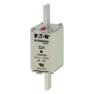 Eaton - HRC zekering - FUSE 32A 800V AC gR SIZE 1 DUAL IND 170M7350 17990961