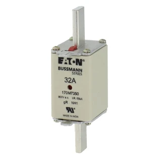 Eaton - HRC zekering - FUSE 32A 800V AC gR SIZE 1 DUAL IND 170M7350 17992214