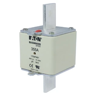 Eaton - HRC zekering - FUSE 355A 800V AC gR SIZE 3 DUAL IN 170M7401 17992546
