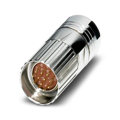Phoenix Contact Ronde connector, veldzijdig confectioneerbaar (industrieconnector) 1607252 1607252 18010612