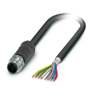 Phoenix Contact - Sensor/actorkabel met connector - SAC-8P-M12MS/ 2,0-28X SH OD 1407279 18015939