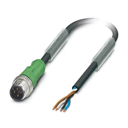 Phoenix Contact Sensor/actorkabel met connector SAC-4P-M12MS/ 5,0-PUR 1668069 18016333