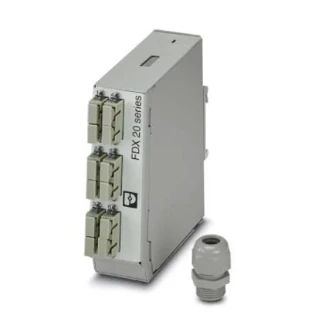Phoenix Contact - Patchpaneel glasvezel - FOC-FDX20-PP-SCD6-OM4-PT9 1019698 18018747