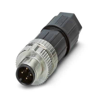 Phoenix Contact Ronde connector, veldzijdig confectioneerbaar (industrieconnector) SACC-M12MS-4PL M 1424657 18019272