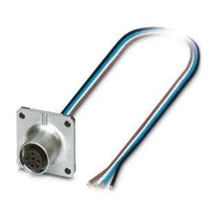 Phoenix Contact - Ronde connector, inbouw (met kabel) - SACC-SQ-M12FS-4CON-20/0,5 1419797 18033915