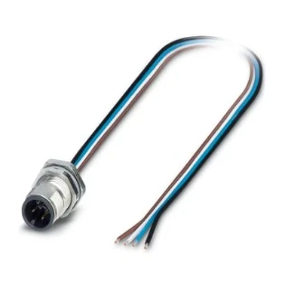Phoenix Contact - Ronde connector, inbouw (met kabel) - SACC-DSI-MS-4CON-M12/0,5 SCO 1551875 18046033