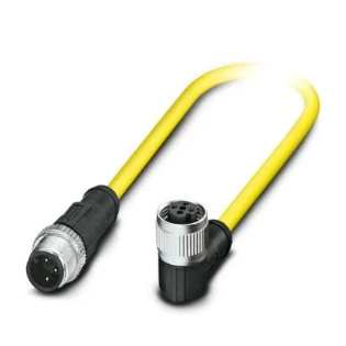 Phoenix Contact - Sensor/actorkabel met connector - SAC-3P-M12MS/ 0,5-542/M12FR BK 1406301 18046336