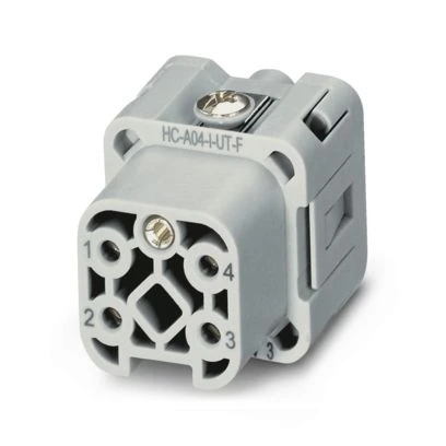 Phoenix Contact Contactblok voor rechthoekige connector HC-A04-I-UT-F 1585249 18047826