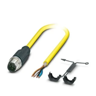 Phoenix Contact - Sensor/actorkabel met connector - SAC-HZ-4P-M12MS/10,0-542 SH BK 1409542 18054386