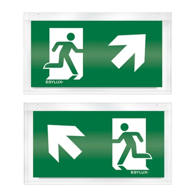 Esylux Pictogram noodverlichting Picto 24 dubbelz. r-boven/l-boven EN10032561 181963