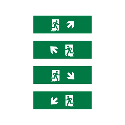 Esylux Pictogram noodverlichting SLX 14 Flat pictogrammenset 2 EN10077135 182007