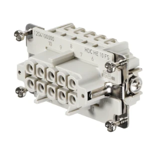 Weidmüller - Contactblok voor rechthoekige connector - HDC HE 10 FS 1204100000 18205183
