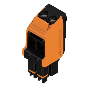 Weidmüller - Kabelconnector voor printplaatconnector - BHZ 5.00/02/90LH BK/OR 1063260000 18205376