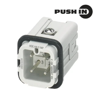 Weidmüller - Contactblok voor rechthoekige connector - HDC HA 3 MP 2985540000 18206353