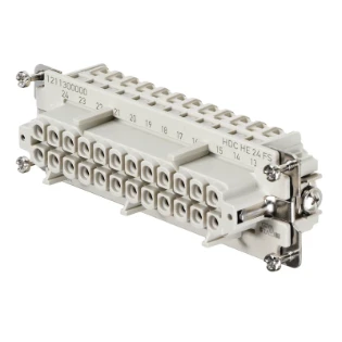 Weidmüller - Contactblok voor rechthoekige connector - HDC HE 24 FS 1211300000 18209836