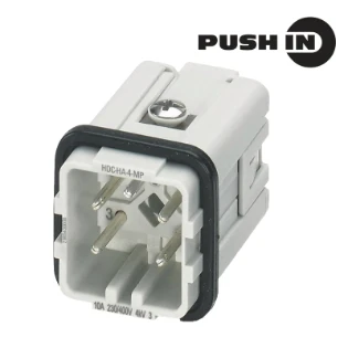 Weidmüller - Contactblok voor rechthoekige connector - HDC HA 4 MP 2985430000 18211623