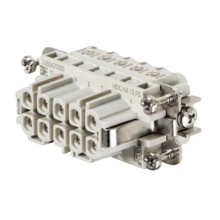 Weidmüller - Contactblok voor rechthoekige connector - HDC HA 10 FS 1650620000 18212476