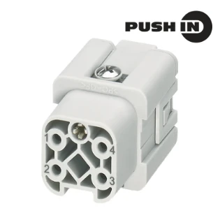Weidmüller - Contactblok voor rechthoekige connector - HDC HA 4 FP 2985440000 18213040